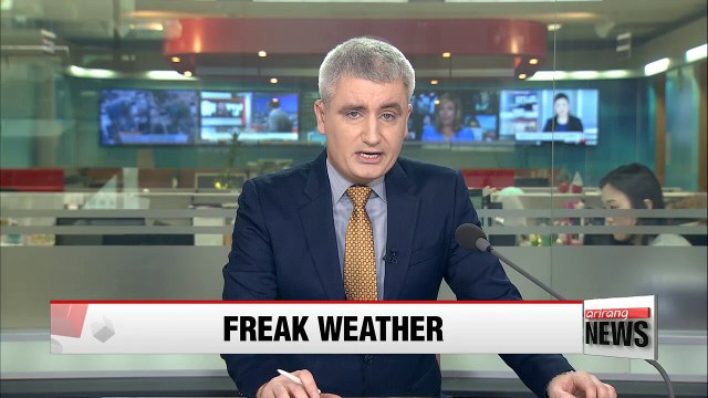 Extreme cold hits eastern U.S., Europe