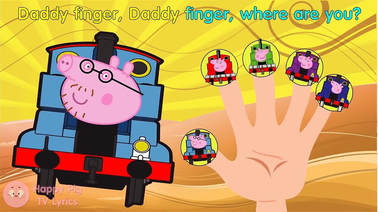 #Peppa Pig #Thomas and #Friends #Finger Family #Nursery Rhymes Lyrics and More