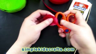 How to make REALISTIC PAPER ROSES with crepe paper - Paper Craft - EP 366 - simplekidscrafts