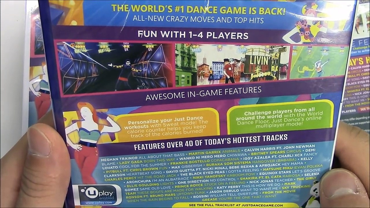 Just Dance 2016 (PS3 / PS4 / Xbox 360 / Xbox One / Wii / Wii U) Unboxing!!