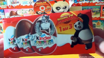 Киндер сюрприз Панда кунг фу + диск коллекция new ретро