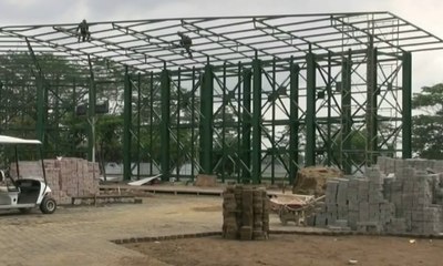 Arena Panjat Tebing Jakabaring Direnovasi untuk Asian Games
