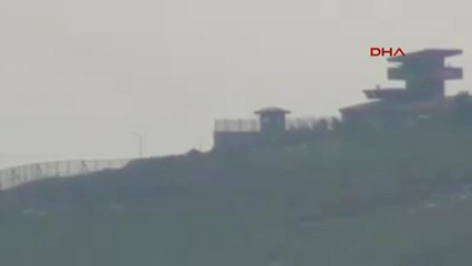 Afrin'deki Ypg Hedefleri Çnra ve Obüslerle Vuruldu