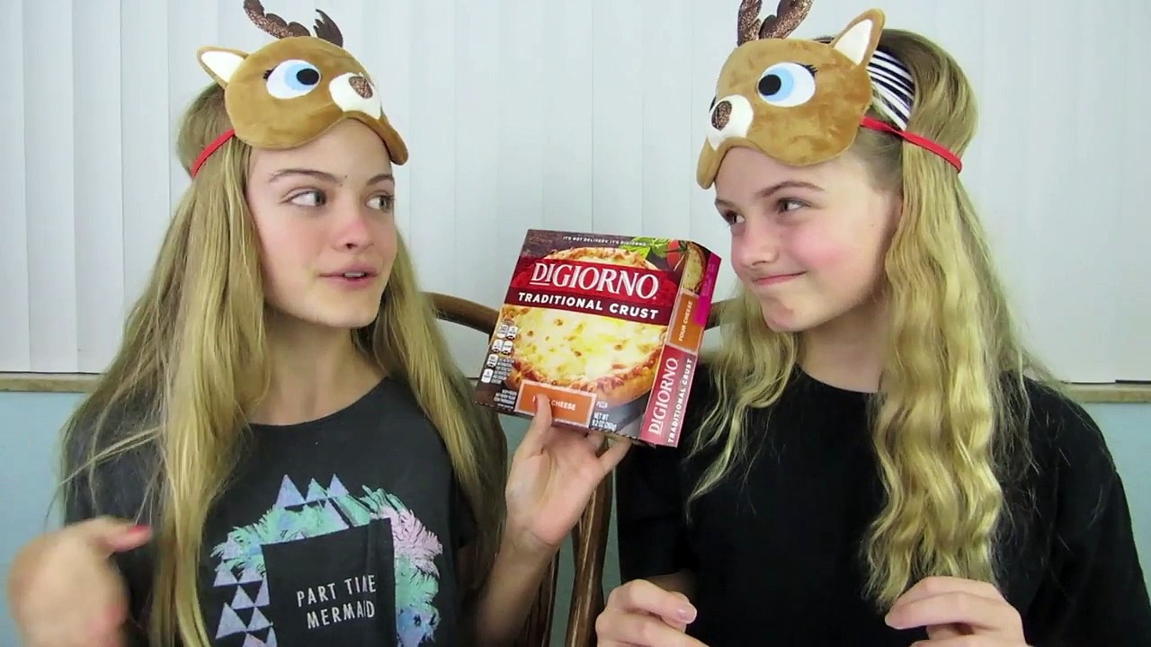 Guess the Pizza Challenge ~ Jacy and Kacy