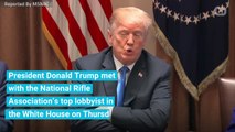 Top NRA Lobbyist Says Trump Doesn't Want Gun Control After White House Visit