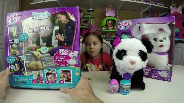 Cutest Puppies - FurReal Friends Puppy Dogs Walking Pups Pets | Disney Frozen Surprise Eggs Kid Toys