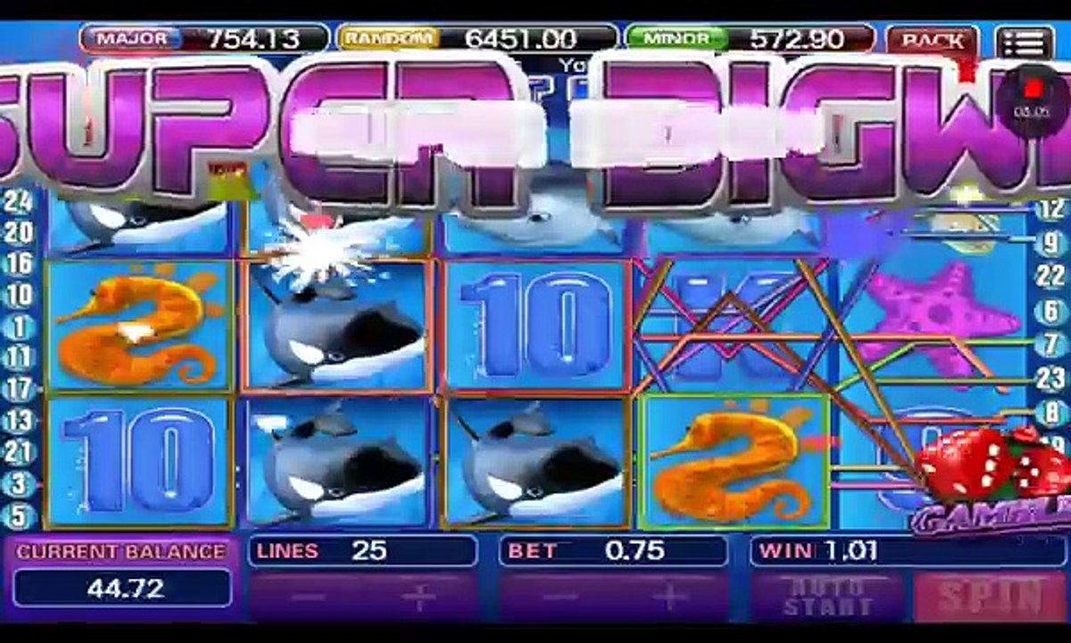 GREAT BLUE BIG WIN+SUPER BIG WIN