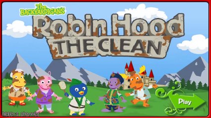 The Backyardigans - Robin Hood The Clean | Full Gameplay | Online Game