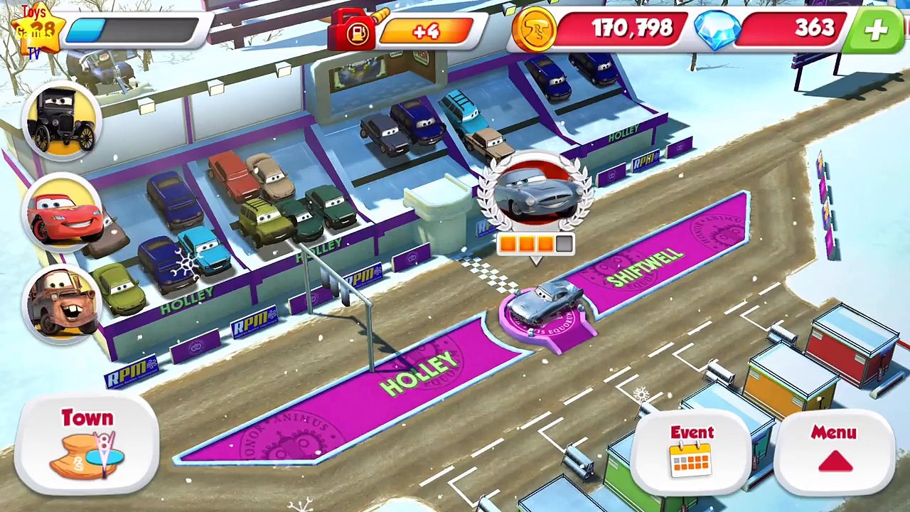 Disney Pixar Cars Fast as Lightning - Holley Stage 4/4 vs Finn McMissile (Unlocked)