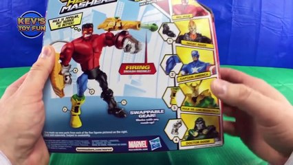 Avengers Assemble Super Hero Mashers Hulk vs Red Hulk Toy Story Battle Video Review KevsToyFun