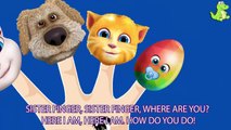 Talking Tom and Friends 2 | Top 10 Finger Family Songs | Nursery Rhymes For Children