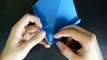 Origami: Catapulta de papel - Instruções em português PT BR