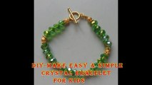 How to make a easy Crystal Beaded Bracelet