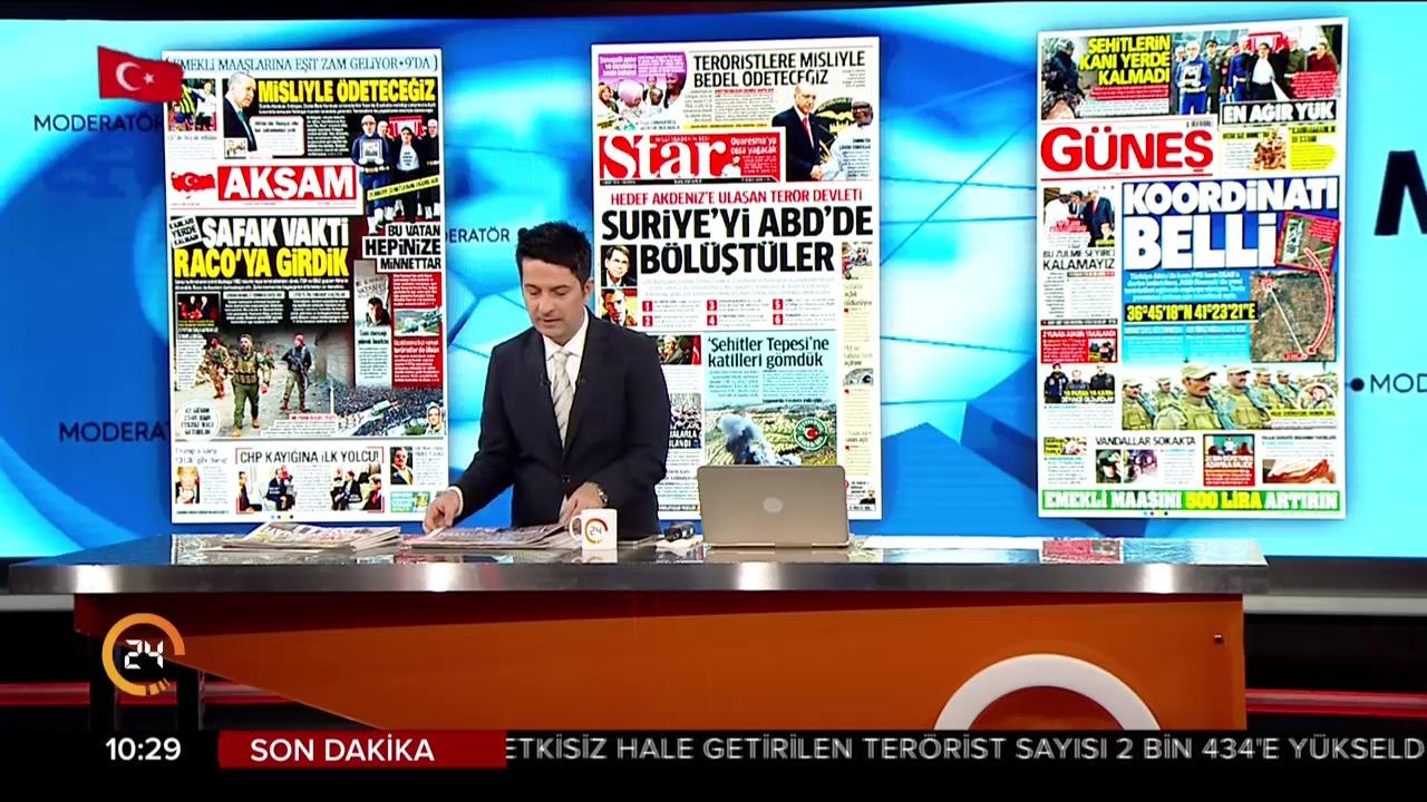 Günün gazete manşetleri