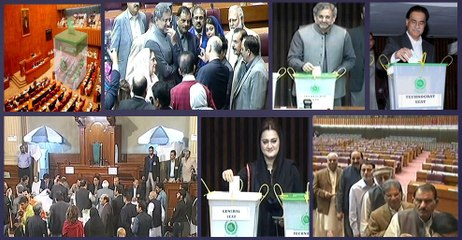 Polling of Senate Elections 2018 will continue without any break till 4 p.m | Aaj News