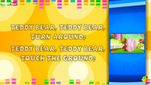 Teddy Bear - Karaoke Version With Lyrics - Cartoon/Animated English Nursery Rhymes For Kids