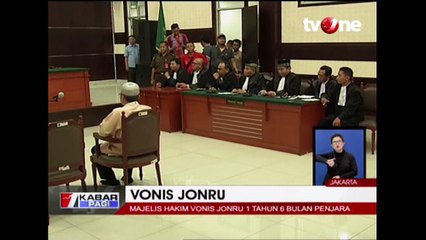 Jonru Divonis 1,5 Tahun Penjara, Putusan Yang Adil?