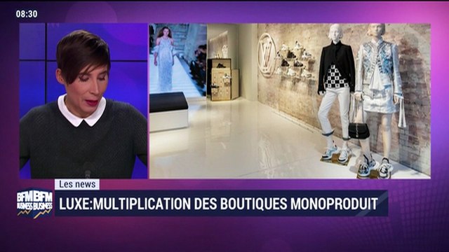 Les News: Multiplication des boutiques monoproduit dans le luxe - 03/03