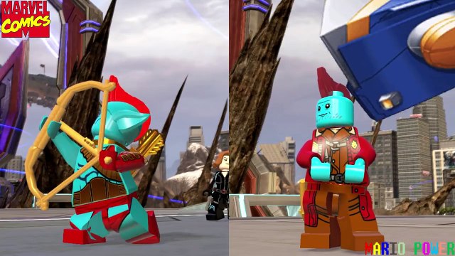 Lego Guardians of the Galaxy - Marvel Comics VS Mcu (All characters side by side)