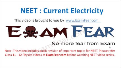 NEET Physics Current Electricity : Multiple Choice Previous Years Questions MCQs 8