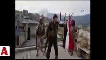 TSK ve ÖSO Raco�ya girdi, Rejim bayrağını indirdi