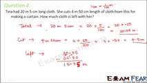 Maths Decimals part 17 (Questions 2) CBSE Class 6 Mathematics VI