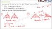 Maths Congruence of Triangles part 12 (Questions 2: RHS) CBSE Class 7  Mathematics VII