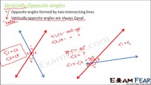 Maths Lines and Angles part 7 (Vertically Opposite Angles) CBSE Class 7  Mathematics VII