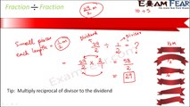 Maths Fractions and Decimals part 14 (Division of Fraction) CBSE Class 7  Mathematics VII