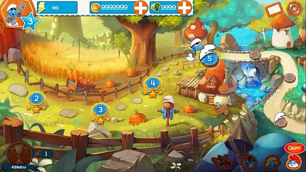 Smurfs Epic Run-Stage1-7/Ubisoft Entertainment/Arcade/Gameplay Make fun for Kid Epic#1