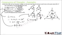 Maths Triangles part 12 (SSS, RHS congruency : Numerical) CBSE class 9 Mathematics IX