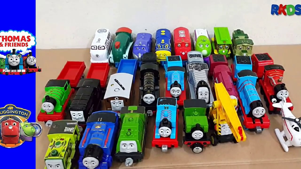 Chuggington and Thomas and Friends Train Collection - Take N Play and Collectible Railway - Diecast
