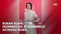 PHOTOS. César 2018 : la famille du cinéma français s'engage pour les femmes avec un ruban blanc
