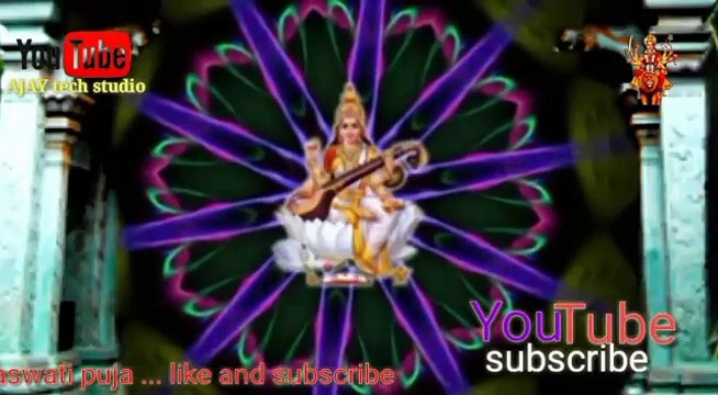 (Special sraswati maa) Om jai Saraswati Mata Ajay tech studio