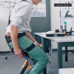 This chairless chair lets you sit anywhere