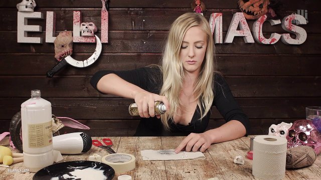 Voodoo doll Halloween makeup tutorial