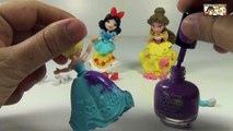 DIY Color Change MOOD Disney Mood Nail Polish Shine And Shimmer With Cinderella Belle Snow White