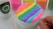 반짝이 무지개 우유 슬라임 액체괴물 만들기!! 흐르는 점토 액괴 놀이 DIY How To Make Glitter Rainbow Milk Slime