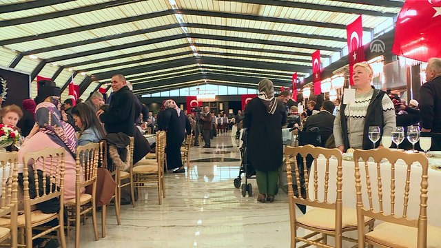 Şehit ve gazi aileleri yemekte buluştu - İSTANBUL