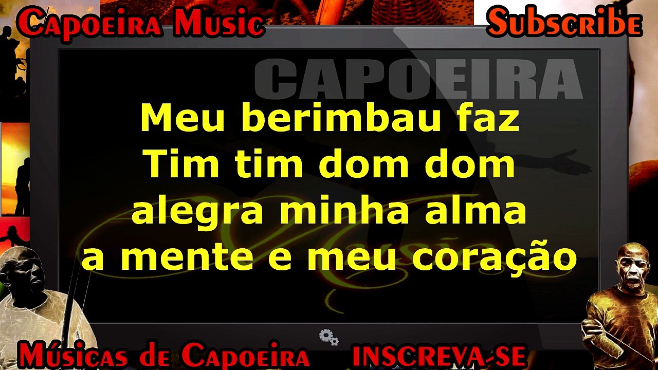 Meu berimbau faz tim tim dom dom
