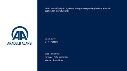 Van'da fuhuş operasyonu - 2 kişi tutuklandı