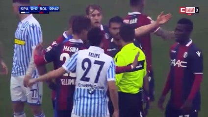 Geancarlo Gonzalez RED CARD HD - Spal 0-0 Bologna 03.03.2018
