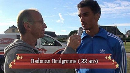 Présentation de Redouan Boulgroune nouveau joueur du Sablé FC