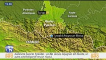 Pyrénées: ce que l'on sait sur les cinq skieurs emportés par une avalanche faisant un mort et un blessé
