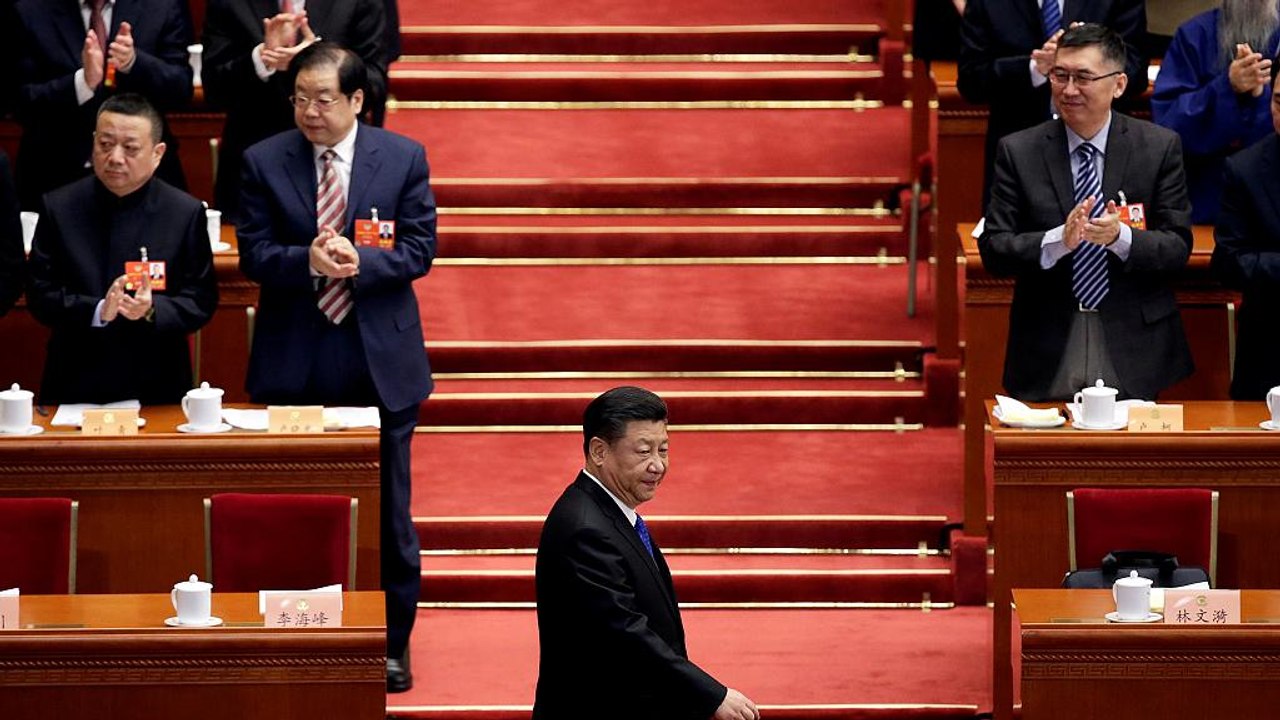 Chinas Volkskongress kommt zu Jahrestagung zusammen