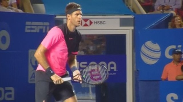 Del Potro da una clase de tenis a Zverev y accede a la final de Acapulco