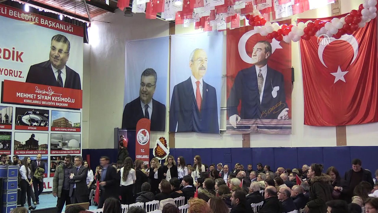 Kırklareli Belediyesinin toplu açılış ve temel atma töreni - KIRKLARELİ