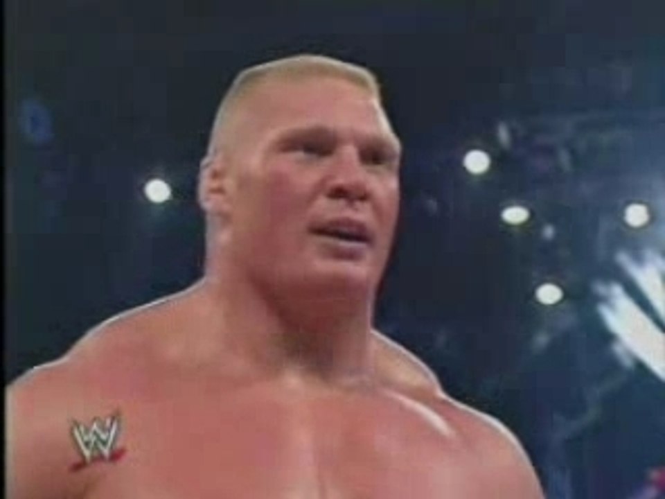 Brock Lesnar & Tajiri Vs Rey Mysterio & Edge