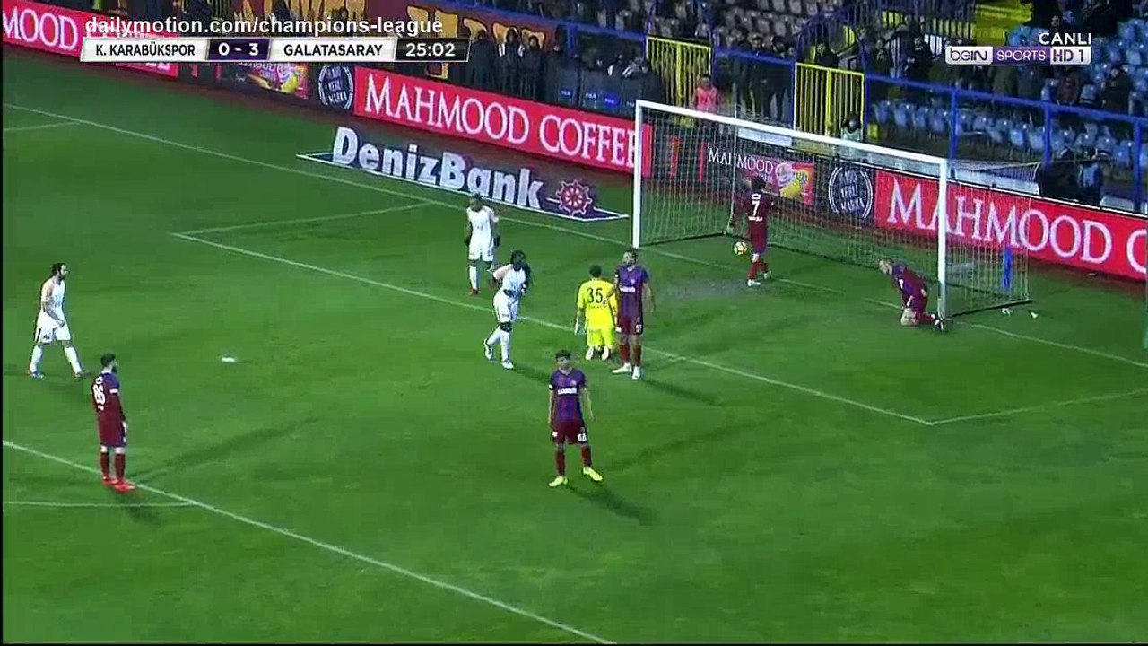 Bafetimbi Gomis Hat-trick Goal HD - Kardemir Karabuk 0 - 4 Galatasaray - 03.03.2018 (Full Replay)