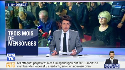 Trois mois de mensonges